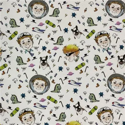 ডিজিটাল প্রিন্টিংর কটন টুইল ফ্যাব্রিক