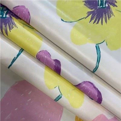 info-400-400 freehand sketching floral digital printing nylon fabric