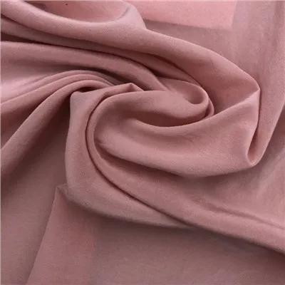 info-400-400 Rose Pink Silk Cotton Crepe De Chine Fabrics